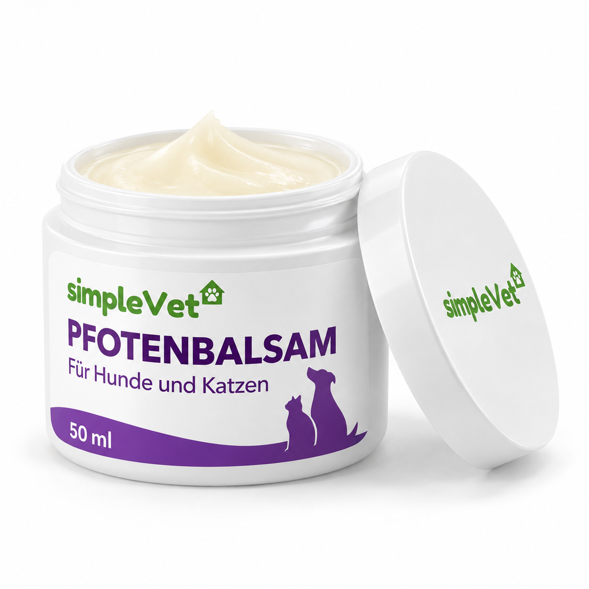 Dose simpleVet Pfotenbalsam, 50 ml