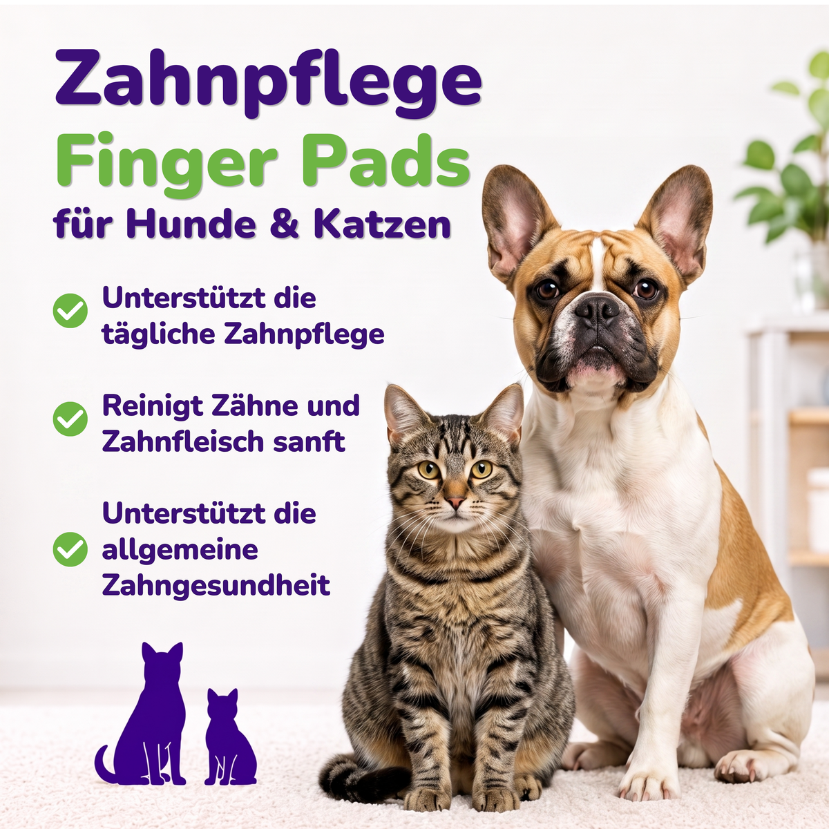 Übersicht der Produktmerkmale: unterstützt die tägliche Zahnpflege, reinigt Zähne und Zahnfleisch sanft, unterstützt die allgemeine Zahngesundheit
